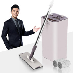 快乐猫 平板拖把拖布墩布 抖音刮刮乐吸水拖把