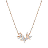 SWAROVSKI 施华洛世奇 5382366 LILIA 蝴蝶项链 *2件