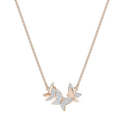 SWAROVSKI 施华洛世奇 5382366 LILIA 蝴蝶项链 *2件