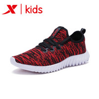 XTEP 特步 682215119667 男童跑鞋 (33、黑红)