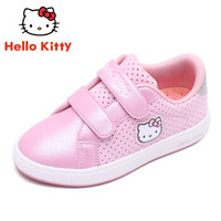 Hello Kitty 凯蒂猫 K8513819 女童透气板鞋 粉色 37