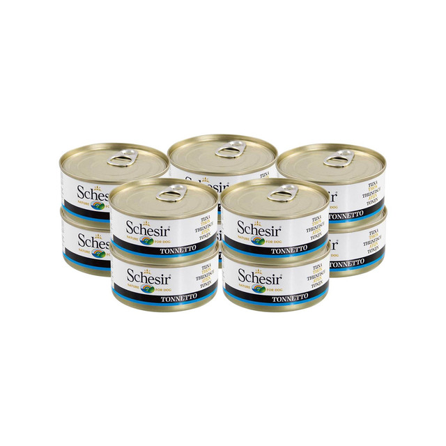 双11预售：SCHESIR 雪诗雅 宠物 狗罐头 吞拿鱼 150g*10罐 *4件