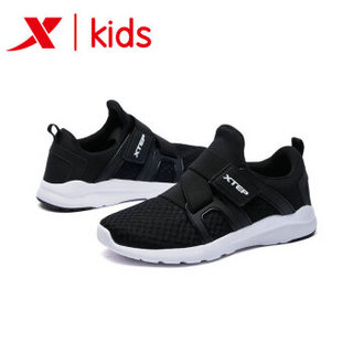 XTEP 特步 682215329678 男童休闲鞋 (34、黑)