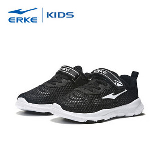 ERKE 鸿星尔克 63118203040 男童运动鞋 (30、正黑)