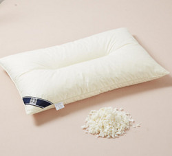 当当优品天然乳胶枕 两区可调节高度乳胶颗粒枕芯枕头成人款 48*74cm