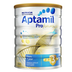 Aptamil 爱他美 白金版 婴儿奶粉 3段 900g *6件