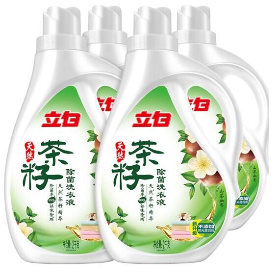 立白 天然茶籽洗衣液 13.58斤 *2件