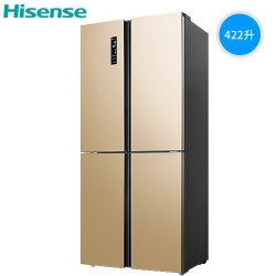 Hisense 海信 BCD-422WMK1DPUS 十字对开门变频冰箱