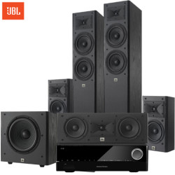 JBL Arena180BK+哈曼卡顿161S功放 音响 音