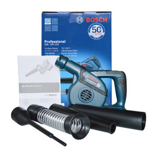 博世 Bosch GBL 18V-120 锂电吹风机 金属 配两电一充【18V/2.0AH】如缺货交期三十天