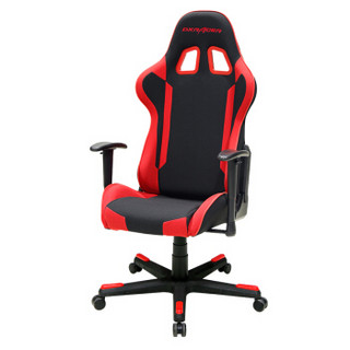 迪锐克斯 （DXRACER） F87 电脑椅子 可转办公椅 人体工学椅 电竞椅 黑红 游戏椅子