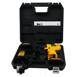 得伟（DEWALT）电钻冲击起子工具箱10.8V经济型锂电充电式冲击起子 2x1.3Ah电池套装 DCF805CK2