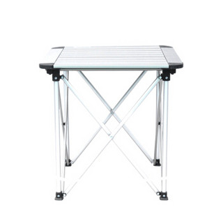 喜马拉雅 铝合金折叠桌便携烧烤桌子 家用野餐桌椅野营桌露营宣传展业桌 小号HF9508