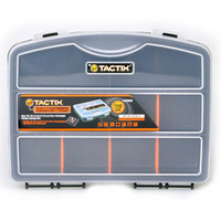 拓为（Tactix） 320016 零件盒19cm(7-1/2in.) 收纳五金分格钓鱼工具元件整理配件箱 工具盒