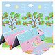 小猪佩奇 Peppa Pig 宝宝爬行垫 婴幼儿童爬爬垫玩具地垫XPE双面图案折叠垫 苹果树180*200*1.5cm *2件