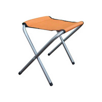 鲸伦（KINGRUNNING）XQ-1643 橙色 马扎折叠椅折叠凳户外便携休闲椅钓鱼登小凳子板凳