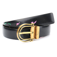 Salvatore Ferragamo 菲拉格慕 679591 0651770 中性牛皮印花针扣皮带