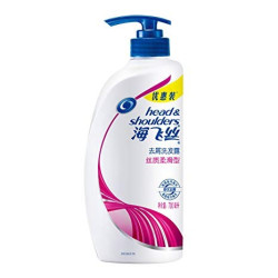 Head & Shoulders 海飞丝 丝质柔滑去屑洗发水 （500ml *4瓶+200ml *2袋）