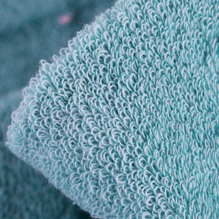 三利 纯棉AB版星空纱布毛巾被 40s精梳纱 居家午休四季通用盖毯 单人150×200cm 浅葱色