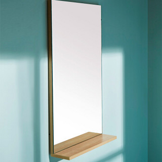 安住（Enzorodi）ERV52729W-W-T 白色多层实木简约 浴室柜(带镜子) 700mm宽