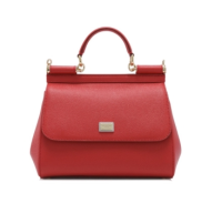 Dolce & Gabbana Sicily 中号女士真皮手提包