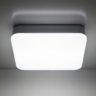 OUTRACE 奥其斯 LED吸顶灯 卧室灯书房灯具 10-15平适用 18瓦 方形 白光