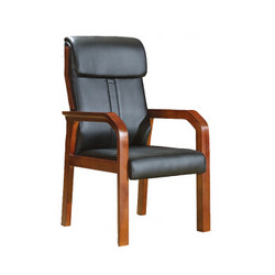 Rockefeller 洛克菲勒 职员椅会议椅子实木电脑椅木质办公椅老板椅