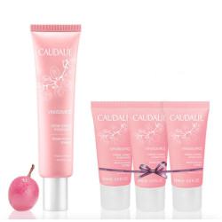 CAUDALIE 欧缇丽 葡萄籽莹润保湿霜 冰淇淋霜 共80ml（40ml+15ml*2+10ml）