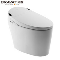 贝朗（BRAVAT）C21181W 多功能智能马桶一体机 即热式无水箱结构 自动冲洗 座便器