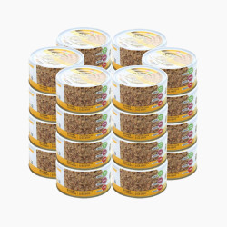 SEEDS 惜时 宠物猫罐头 纯金枪鱼170g*24罐 *4件