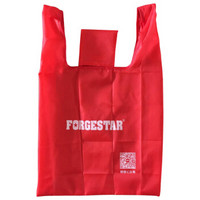 福吉斯特（Forgestar）红色环保折叠购物袋 赠品