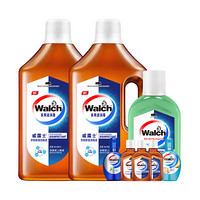 Walch 威露士 套装（消毒液1L*2+除菌液330ml+消毒液60ml*3） *2件