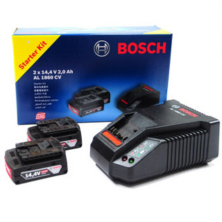 博世（BOSCH） 2电1充套装14.4V/2.0Ah 1600A001AE