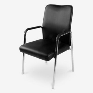 尼德（need）亚当系列 舒适办公电脑椅子 家用餐椅会议培训专用 AE33C 黑色