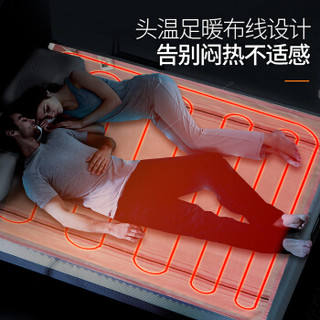 MORITA森田可水洗智能电热毯 定时 25-50℃控温 睡眠模式 头温足暖 低辐射 双人190x130cm SZ-D718I