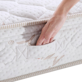 Mlily-极客 记忆绵床垫零压高回弹海绵独立袋装弹簧床垫J3-4睡美人1.5*1.9*0.22米