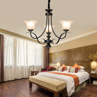 -lighting 雷士 NVC Lighting照明 圆梦欧式全铜吊灯 100W 古铜色