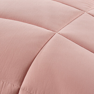 远梦（YOURMOON）被芯家纺 澳洲羊毛双层芯 羊毛被 秋冬被子 粉色 150*215cm