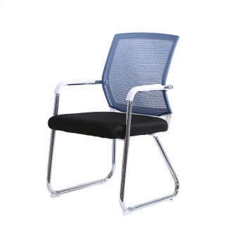 佐盛电脑椅午休椅办公椅人体工学椅家用转椅网椅时尚座椅休闲椅子蓝色