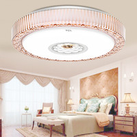 TCL 红莲 LED吸顶灯 Ф390*H90mm 茶色