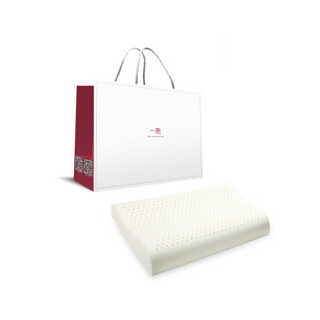一默 天然乳胶枕 乳胶枕芯橡胶枕 成人乳胶枕枕  枕芯