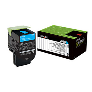 利盟（Lexmark）70C80K0黑色粉盒 (适用CS/310/410/510dn机型) 约1000页