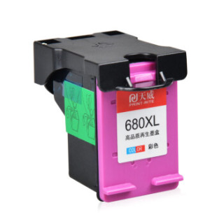 天威 680墨盒XL大容量彩色 适用HP DeskJet 3638 3636 5088 3838 4678 2138 3778 2678 5078 4538可加墨