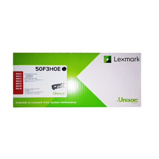 利盟（Lexmark）50F3X0E高容量墨粉盒 (适用MS410DN/MS415DN/MS510DN/MS610DE机型)约10000页