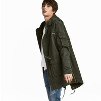H&M HM0509468 男士中长款派克大衣