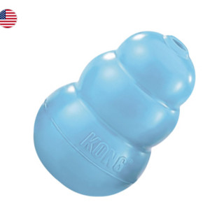 KONG 经典搞搞震 幼犬花色葫芦玩具 XS