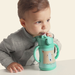 babycare 儿童保温吸管杯 240ml