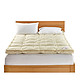 双11预售：霞珍 xgllcd-01 香格里拉酒店同款 75白鹅绒加厚床褥垫被 1.5m