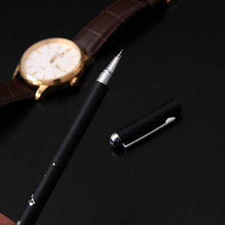 至尚·创美 SCM KP5070黑杆双鱼座金属中性笔 0.5mm碳黑全针管金属笔/签字笔/水笔 单支装