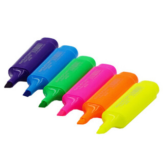 欧标（MATE-IST）荧光笔 划线笔 水性记号笔 重点标记笔 紫色 10支装 B1552